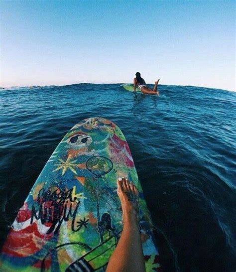 ɛʂɬཞɛƖƖą Surfing Summer vibes Surfboard