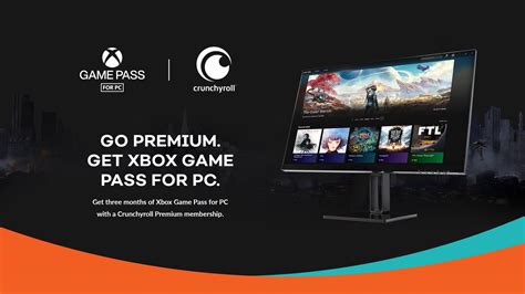 Crunchyroll Offers Free Xbox Game Pass For Pc To Premium Subscribers