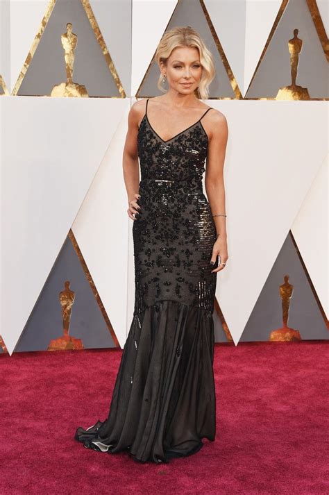 Kelly Ripa At The Oscars Red Carpet Dresses Best Oscars Red Carpet