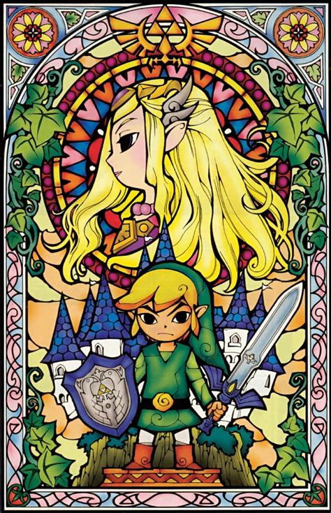 The Legend Of Zelda The Wind Waker Official Artwork Material