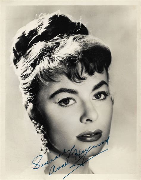 Anne Heywood British Autograph Card By The Rank Organisati Flickr