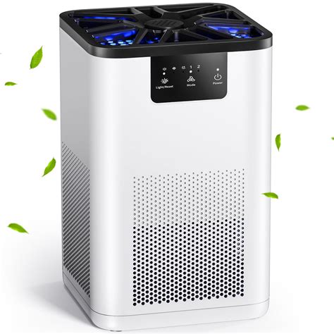 Alrocket Air Purifier With H13 True Hepa Filter Remove 999 Smoke