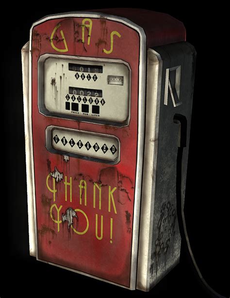 Vintage Gas Pump — Polycount