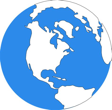 Earth Blue Land · Free Vector Graphic On Pixabay
