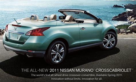Doug Ross Journal Nissan Invents A New Niche The Luxury Suv Convertible