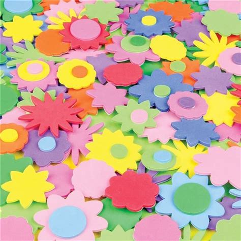 Assorted Foam Stickers Pack Of 300 Foam Cleverpatch Art And Craft