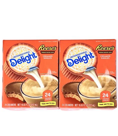 International Delight Reeses Creamer Singles Travel Peanut Butter Cup