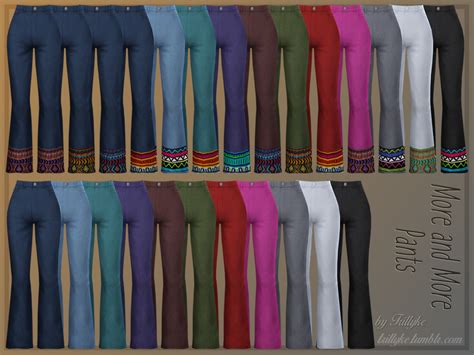 The Sims Resource Trillyke More And More Pants
