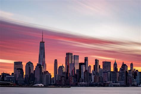 Sunrise Over Lower Manhattan Wallpaper Hd City 4k
