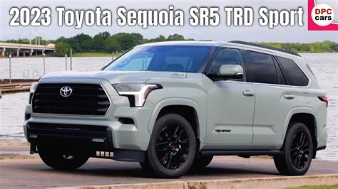 2023 Toyota Sequoia Sr5 Trd Sport Package In Lunar Rock Youtube