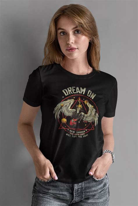 Aerosmith T Shirt Dream On T Shirt Classic Rock T Etsy