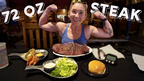 A Woman Conquers The 72 Ounce Steak Challenge Hot 96 7