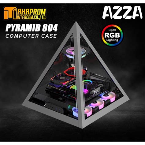 เคสคอมพิวเตอร์ Azza Pyramid 804 Innovative Case Atx Mid Tower ราคา