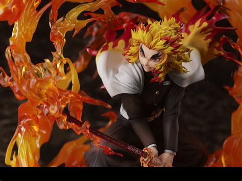 Demon Slayer Kyojuro Rengoku Figure Flame Breathing Esoteric Art