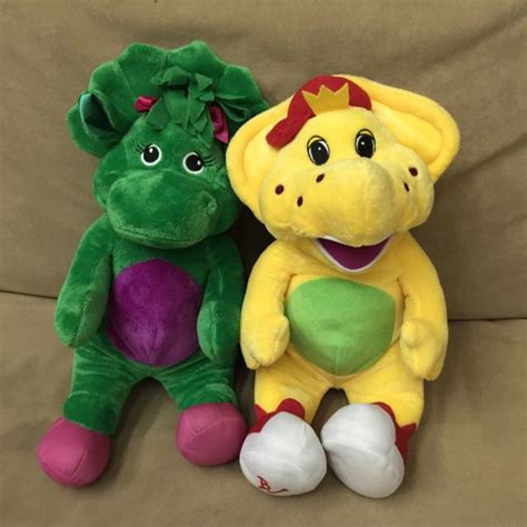 Baby Bop 7 Plush Tv Movie Character Toys 3 Pcs Barney Friends Plush