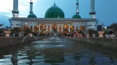 Keindahan Masjid Islamic Center Rokan Hulu Youtube