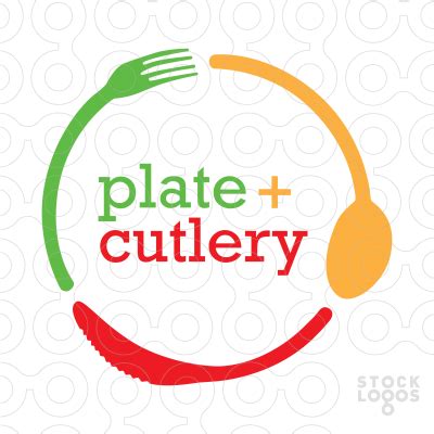 circular cutlery logo | Cutlery logo, Cutlery, + logo