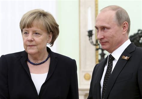 German chancellor angela merkel says moscow and berlin need to maintain dialogue despite deep disagreements as she began a meeting with . Putin Is Secretly Plotting to Topple Merkel