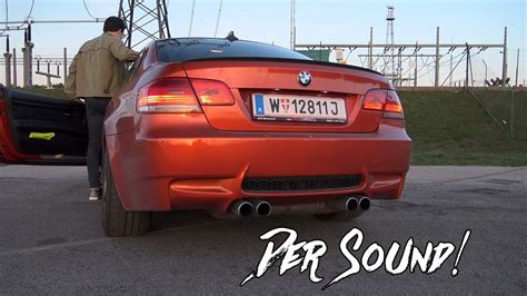 The fifth generation of the bmw 3 series consists of the bmw e90 (sedan), bmw e91 (wagon, marketed as 'touring'), bmw e92 (coupe) and bmw e93 (convertible) compact executive cars. BMW M3 E92 - DER SOUND! - YouTube