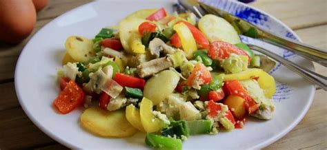 Roerbak met prei champignons en paprika Budget recept