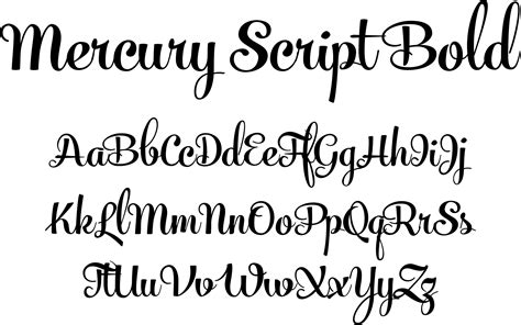 This site allows you to generate text fonts that you can copy and paste into your instagram bio. Mercury Script Bold Font by Fenotype : Font Bros