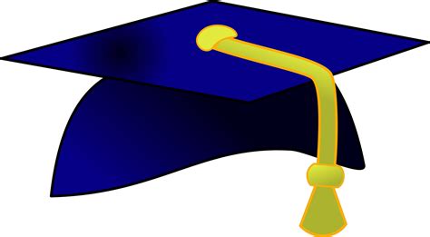 Royal Blue Graduation Cap Png Svg Clip Art For Web Download Clip Art