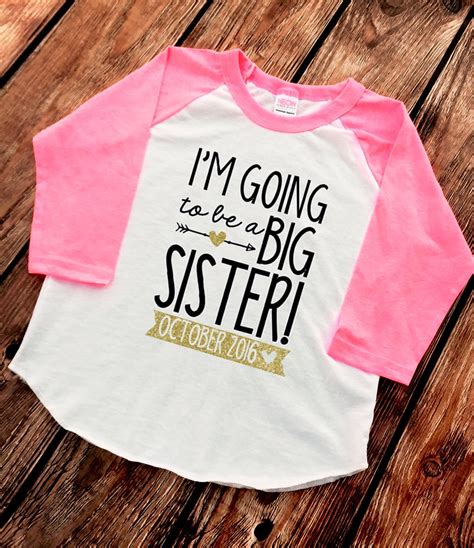big sister shirt i m going to be a big sister shirt by vazzietees