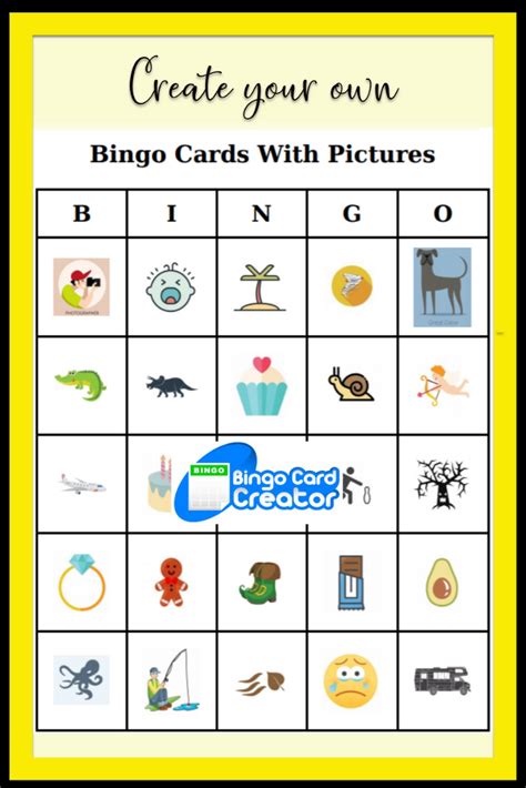Bingo Card Game Generator