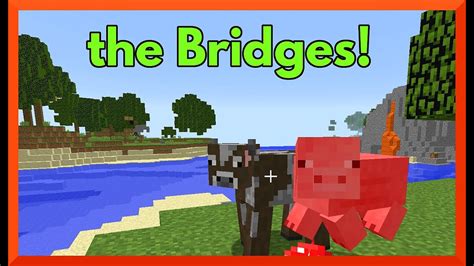 Minecraft The Bridges Gameplay With Gamer Chad Yellow Ftl Youtube