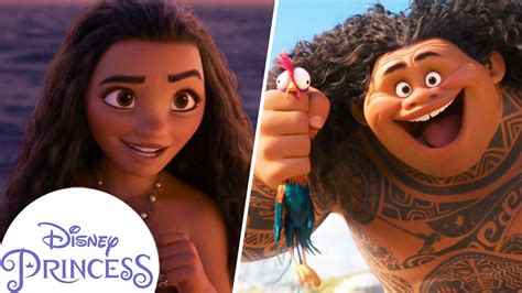 Moana And Mauis Funniest Moments Disney Princess Chords Chordify