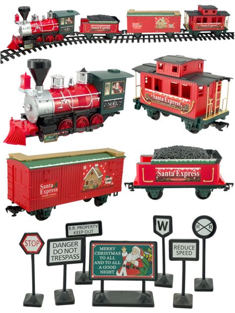 Det kan vara allt från en mindre lägenhet till en pampig gård. Santa Express Deluxe Train Set - 27 Piece | Animation ...