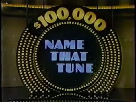 Click here to record some audio. $100,000 Name That Tune (1984) First episode - YouTube