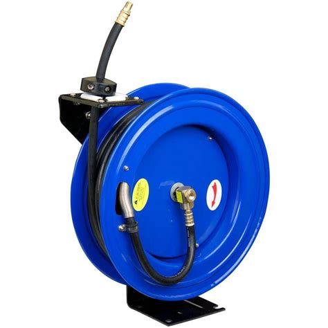 Cyclone Pneumatic Ft X In Retractable Air Hose Reel Cp The Home Depot