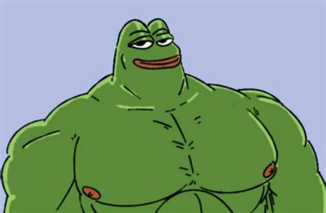 Создать комикс мем Pepe Frog Bodybuilder лягушонок пепе лягушка пепе
