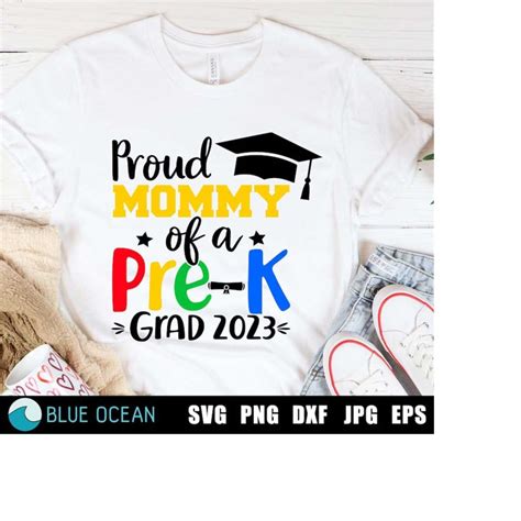 Proud Mommy Of A Pre K Graduate 2023 Svg Proud Mom Svg Pre Inspire