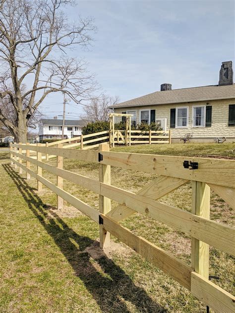 How To Build A Post And Rail Fence On A Slope Builders Villa