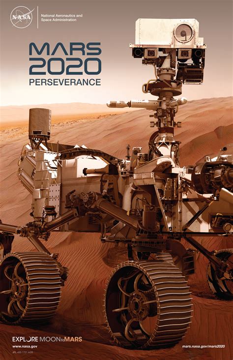 Nasa Mars 2020 Perseverance Rover U2014 Poster Prints Art
