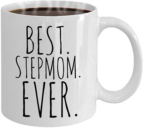 Amazon Com Best Stepmom Ever Coffee Mug Mothers Day Gift Gift From Stepson Gift From
