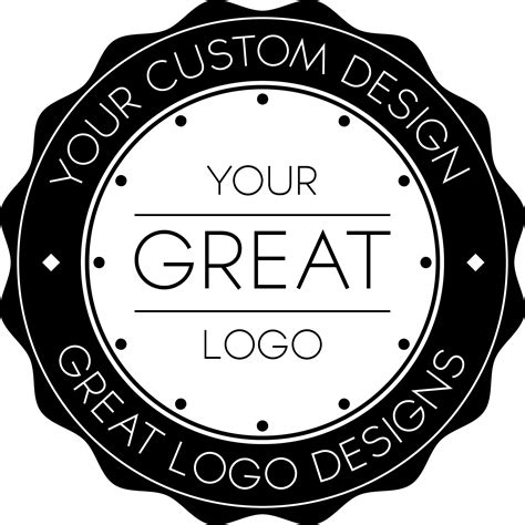 Free Round Logo Template Printable Templates