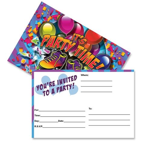 Party Time Invitations