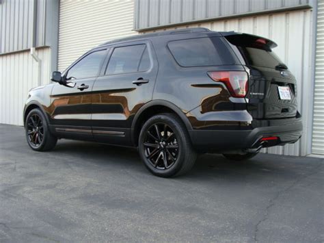 Reviewed ahead of time over the phone and the shop was able to get the work done, truck detailed, and cashed out ahead of schedule. Used 2016 Ford Explorer LIMITED, Black/Black, Blacked out ...