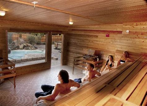 Americas Largest Co Ed Cedar Sauna Picture Of Refuge Carmel