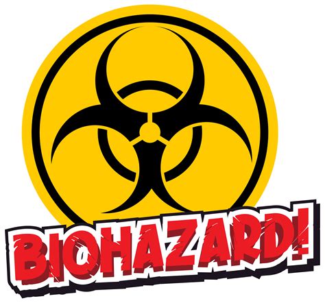 Yellow Biohazard Sign 1154873 Vector Art At Vecteezy