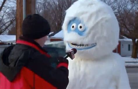 The Abominable Snowman Walks A Dog And Becomes A Star