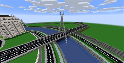Modern Bridge Minecraft Map