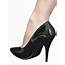Pleaser Classic Patent Stiletto High Heels UK 3  Red/Black/White