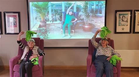 Tv Star From The 1980s Urges Older People And Care Home Residents To Boost Their Activity Levels