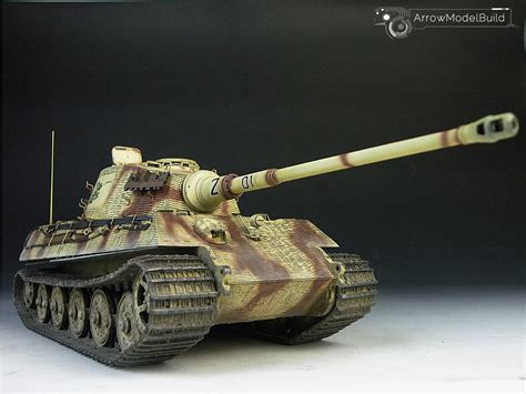 Arrowmodelbuild King Tiger Heavy Tank Full Interior Built Painted