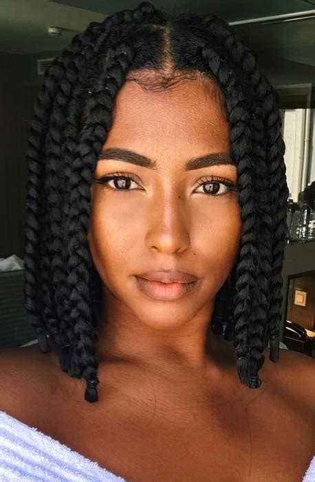 Braided hairstyles are a corner stone in the african american community. 43 Big Box Braids Hairstyles for Black Hair | StayGlam