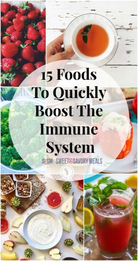 Darling recommends these immunity boosters: 15 Foods To Quickly Boost The Immune System (Sweet ...